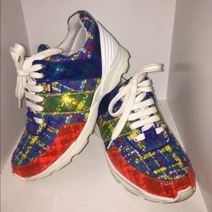 Chanel Tweed Sneakers
